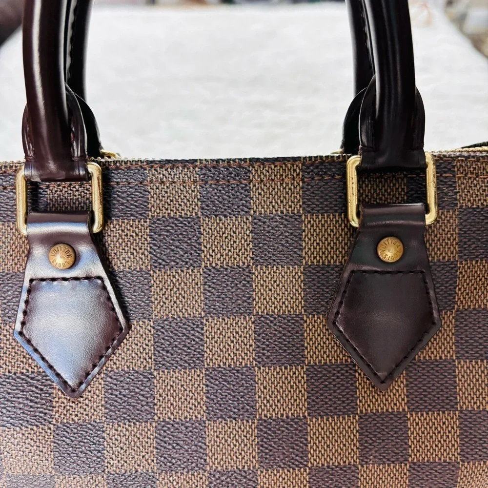 Louis Vuitton Damier Ebene Speedy 25 Bag